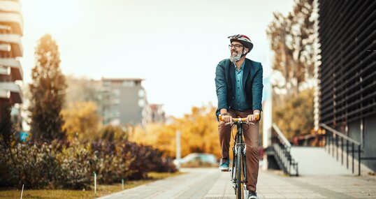 Mit dem Jobrad zur Arbeit fahren - So wird Nachhaltigkeit bei der novaCapta gefördert