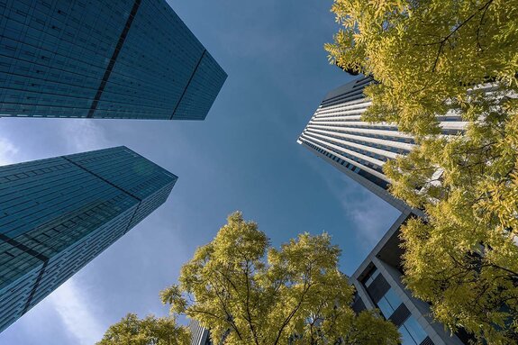 modern office building in hangzhou china