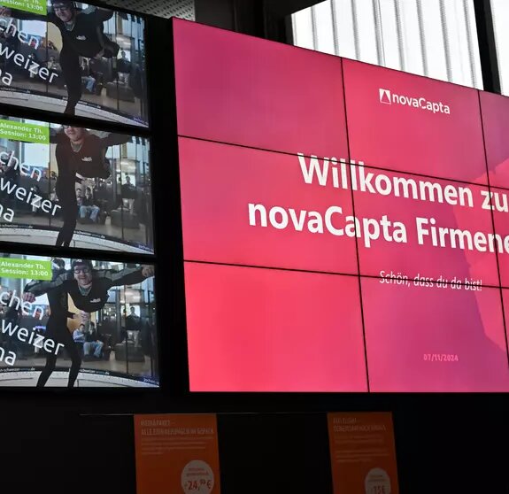  novaCapta-Firmenevent 2024 in der Jochen Schweizer Arena