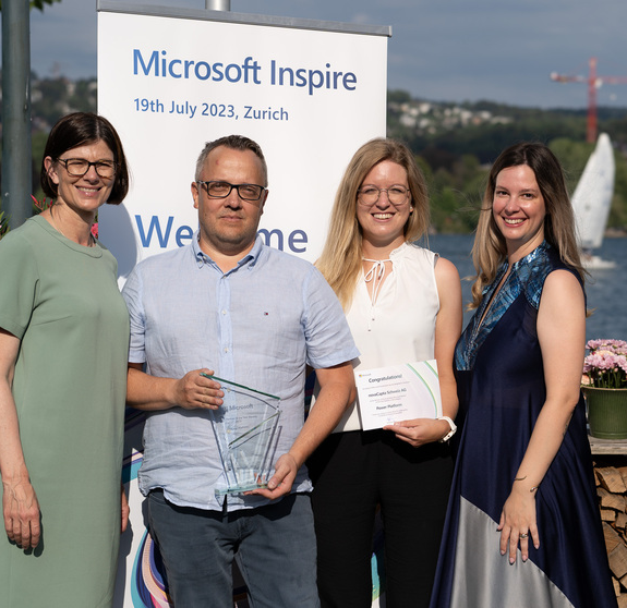 novaCapta ist Schweizer Microsoft Partner of the Year Award 2023