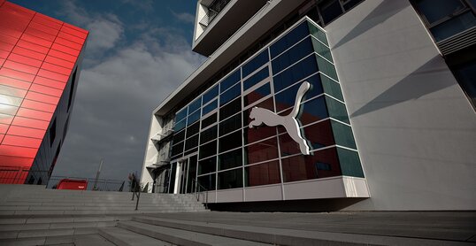 View of the PUMA Headquarters in Herzogenaurach